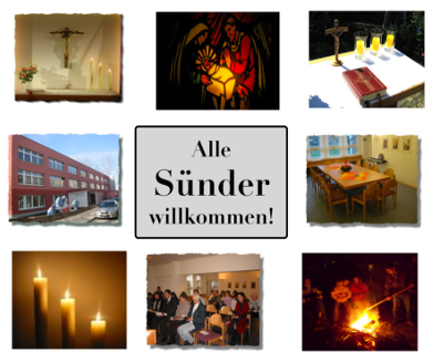 Alle Sünder willkommen